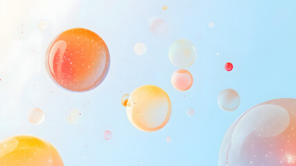 Fototapeta premium bubbles, water, bubble, illustration, soap, light, blue, air, vector, color, design, circle, sky, ball, wallpaper, pattern, texture, transparent, liquid, drop, pink, decoration, sphere, round, winter