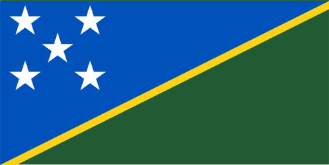 Flag of solomon island.eps