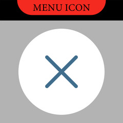 Obraz premium Menu UI Design Elements icons. Set of hamburger Menu buttons. Website Navigation Icons for Mobile App and User Interface. Modern colored Navigation buttons or Web menu and ui icons set