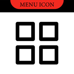 Menu UI Design Elements icons. Set of hamburger Menu buttons. Website Navigation Icons for Mobile App and User Interface. Modern colored Navigation buttons or Web menu and ui icons set