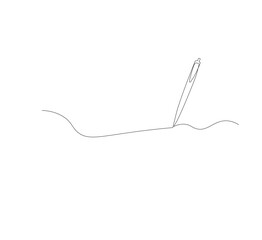 Classic pen continuous line drawing. White background. Pen icon. Back to school or college concept. Education, learning knowledge for humanity. Modern continuous line drawing design graphic 
