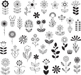 Spring Flowers SVG | Floral Bloom Clipart | Botanical Cut File for Cricut & Crafts

Hand Drawn Spring Flower SVG | Wildflower Silhouette | Garden Bloom Design

Spring Bouquet SVG | Elegant Floral Arra
