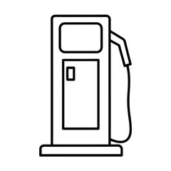gas pump vector illustration
