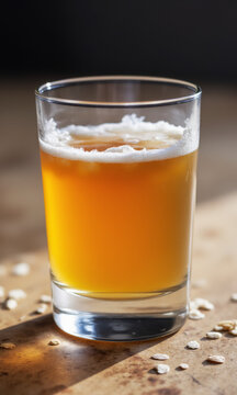 Atholl Brose Scottish Drink Oatmeal Brose Honey Whisky Cream Chilled