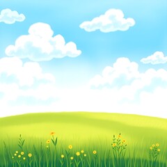 Obraz premium 애니메이션 동산Animated Garden