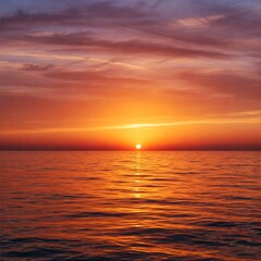 Fototapeta premium sunset over the sea