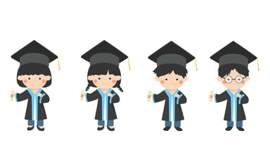 Students are happy to graduate