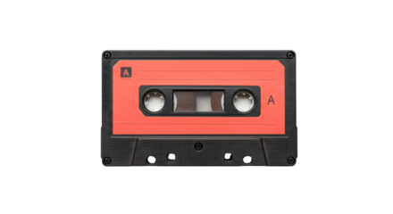 Vintage audio cassette tape