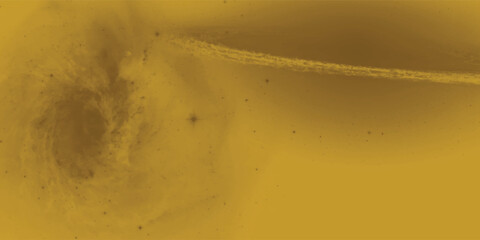 Abstract Design Featuring a Golden Vortex on a Textured Brown Surface
