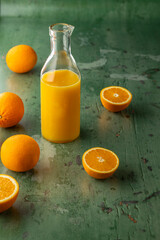 Freshly Squeezed Orange Juice with Whole Oranges