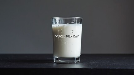 Celebrate World Milk Day with a refreshing glass of milk highlighting its significance and nutritional benefits