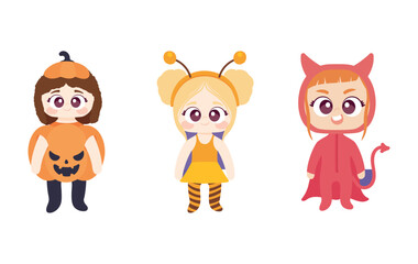 Set Happy Halloween Icons