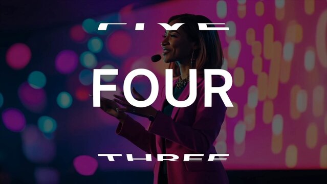 Roll Scroll Text Cycling Loop