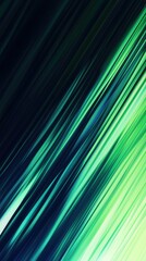 Abstract Green & Blue Streaks – Dynamic Artistic Motion, Abstract Green Yellow Blue Vertical Brushstrokes