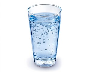 Sparkling Water Glass Refreshment Bubbles Drink