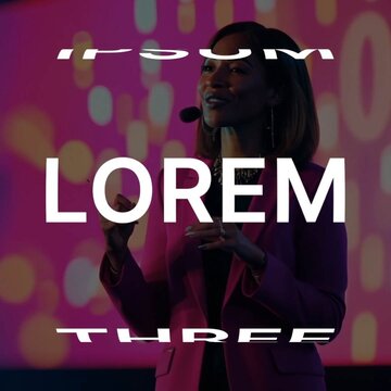 Square Roll Scroll Text Cycling Loop