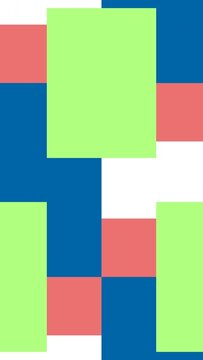 Vertical Flat Geometric Shift Transition