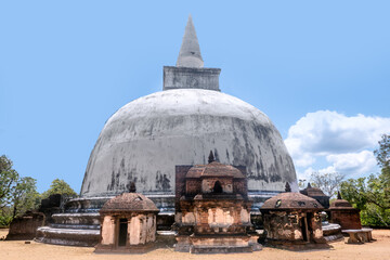 historic stupa Kiri Vehera in.Polonnaruwa
