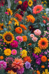 colorful flower background