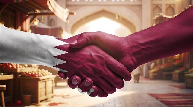 Qatar Bahrain Gulf Reconciliation Growth Flags
