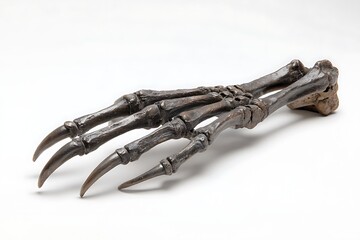 Dinosaur hand fossil replica