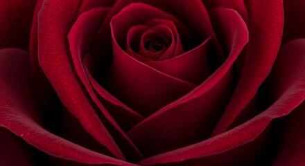 Naklejka premium Close up of red rose flower