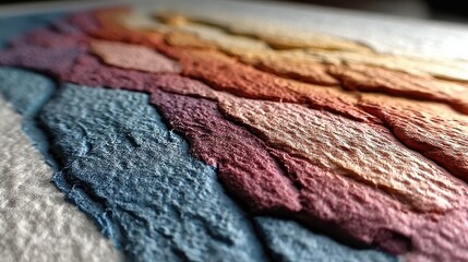 Fototapeta premium watercolor paper textur surface.stock photo