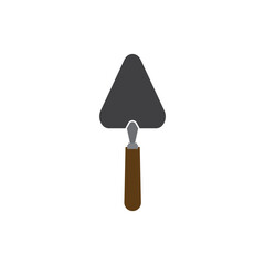 Triangular trowel icon