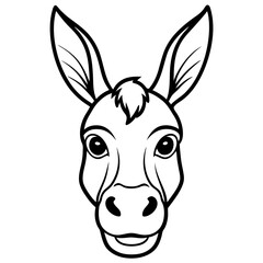 donkey cartoon illustration