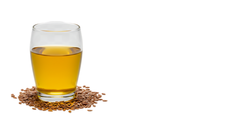 Fenugreek Seed Tea Isolated on Transparent Background