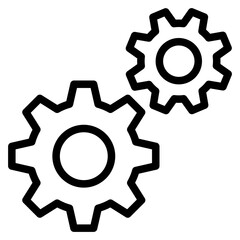 Team work icon in vector illustration