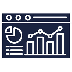 dashboard icon blue style