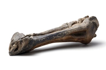 Obraz premium Fossil leg bone specimen