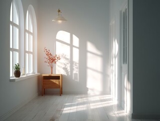 Modern Minimalist Interior Design Corridor