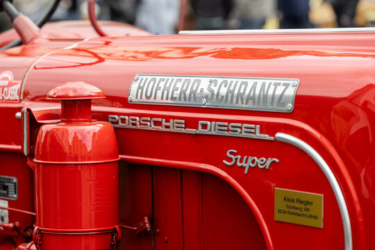 Hartberg, Austria: oldtimer at the road show