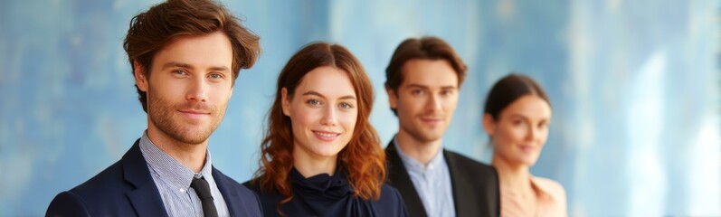 Business Team Standing Together