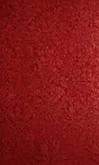 Intricate red damask, floral wallpaper  Luxurious texture, rich design , red, texture, design