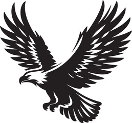 eagle with wings