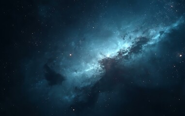 Fototapeta premium Cosmic Nebula Space Galaxy Deep Sky