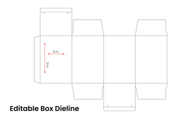dieline box template,packaging Box template,packaging die-line