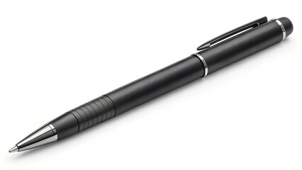 A simple black ballpoint pen