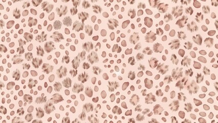 Obraz premium Abstract Rose Gold Animal Print Seamless Pattern Design for Textile and Fashion