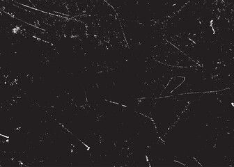 Scratched Grunge Urban Background Texture Vector. Dust Overlay Distress Grainy Grungy Effect. Distressed Backdrop Vector Illustration. Isolated Black on White Background. EPS 10.