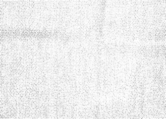 Vector fabric texture. Distressed texture of weaving fabric. Grunge background. Abstract halftone vector illustration. Overlay to create interesting effect and depth. Black isolated on white. EPS10.