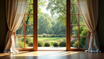 Scenic View from a Cozy Window