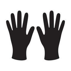 Black Medical Gloves Protective Handwear for Healthcare Professionals Safety Equipment Sterile Environment Cleanliness