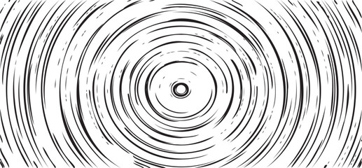 Circular starburst explosion texture. Distressed uneven grunge background. Abstract vector illustration. Overlay to create interesting effect and depth. Isolated on white background.