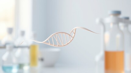 DNA Strand in a Laboratory Setting