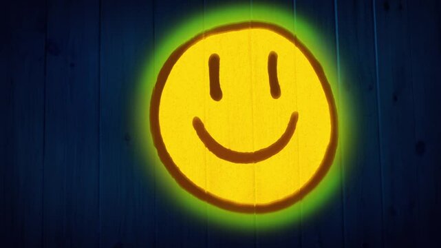 Street Art - Smiley Face Graffiti Multiplies
