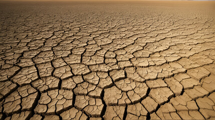 Parched soil